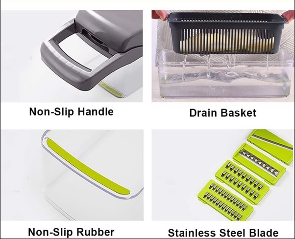 15 in 1 Vegetable chopper and slicer