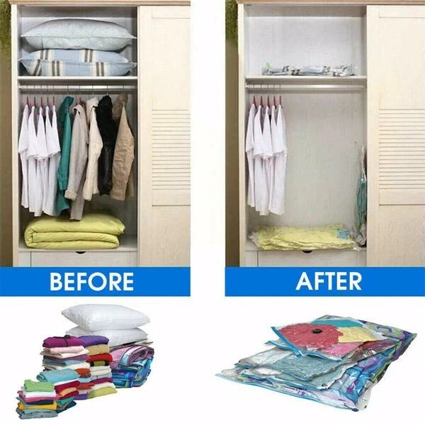 12X Strong Vacuum organiser bags.