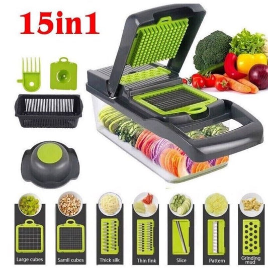 15 in 1 Vegetable chopper and slicer